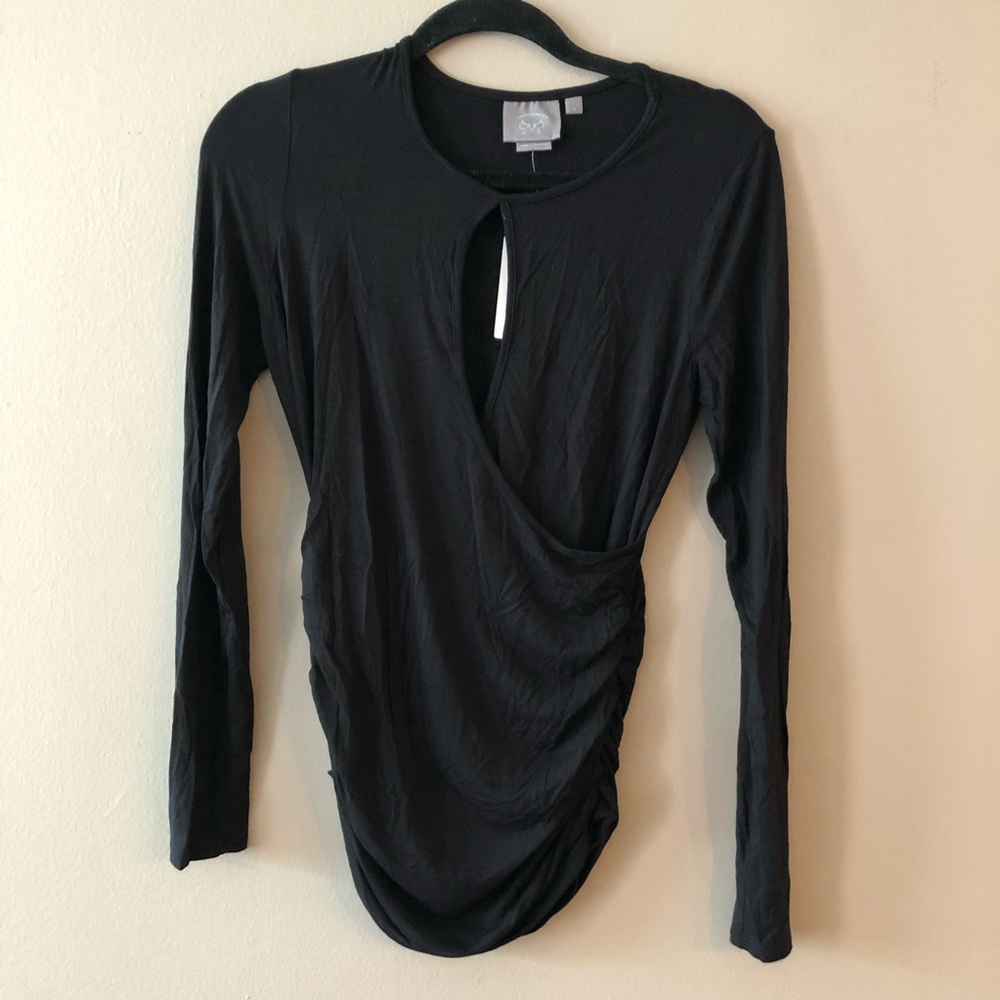 Anthropologie Key Hole Top NWT